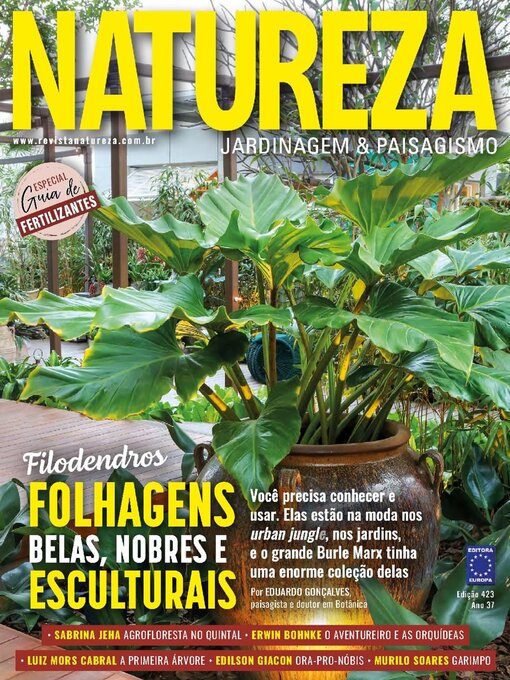 Title details for Revista Natureza by Editora Europa LTDA - Available